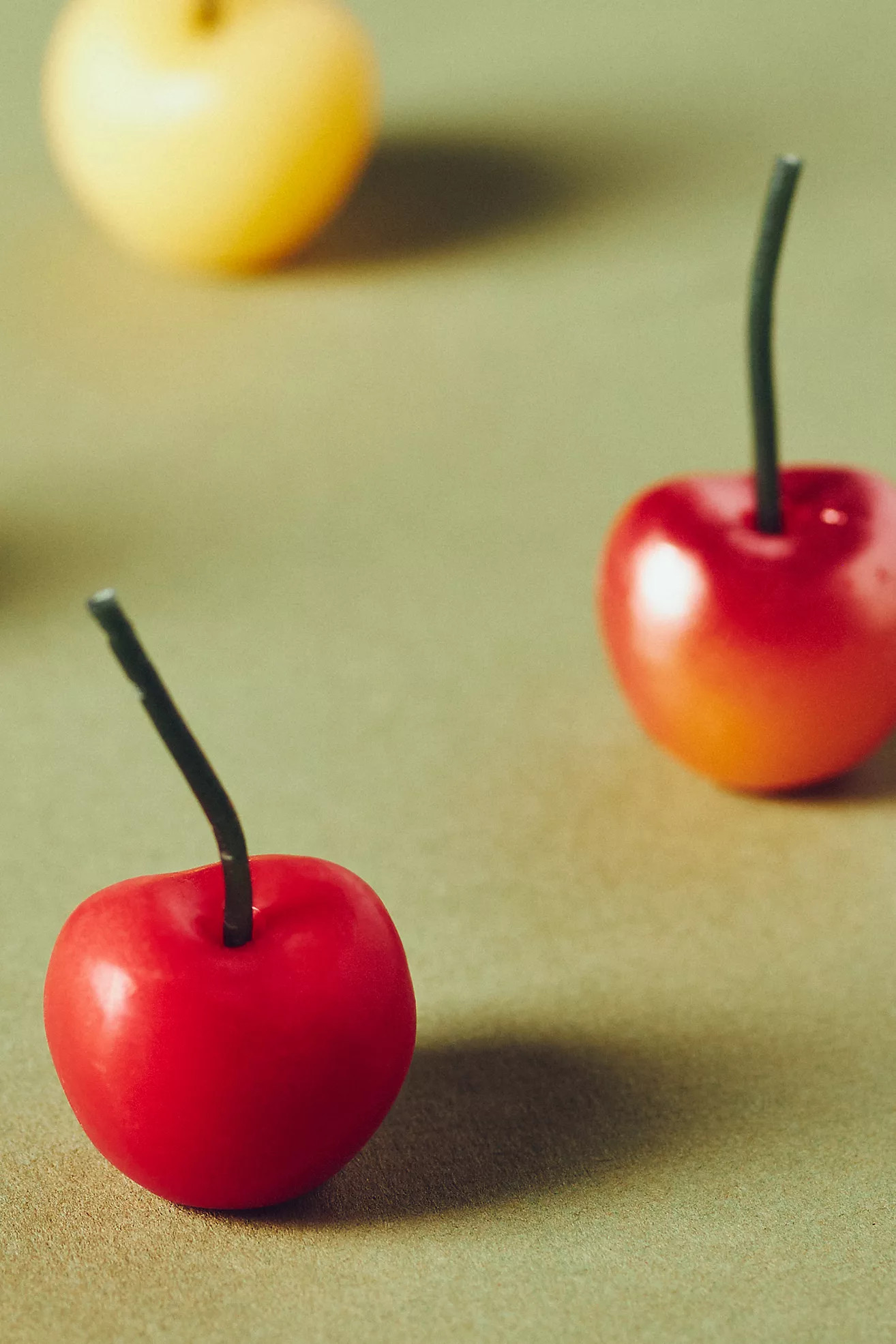 Cherry Shaped Wax Candles, Set of 4 | Anthropologie (US)