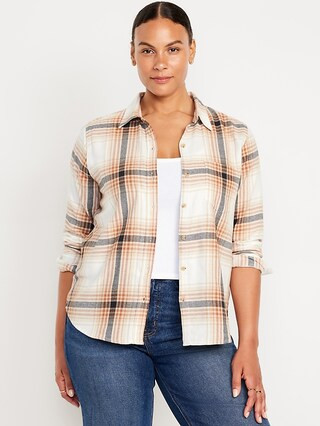 Classic Flannel Button-Down Shirt | Old Navy (US)