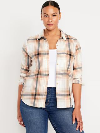 Classic Flannel Button-Down Shirt | Old Navy (US)