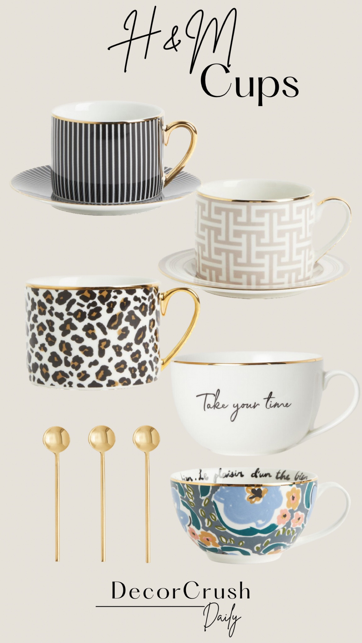 H&M Cups, Mugs, Spoons

#LTKhome #LTKFind #LTKunder50