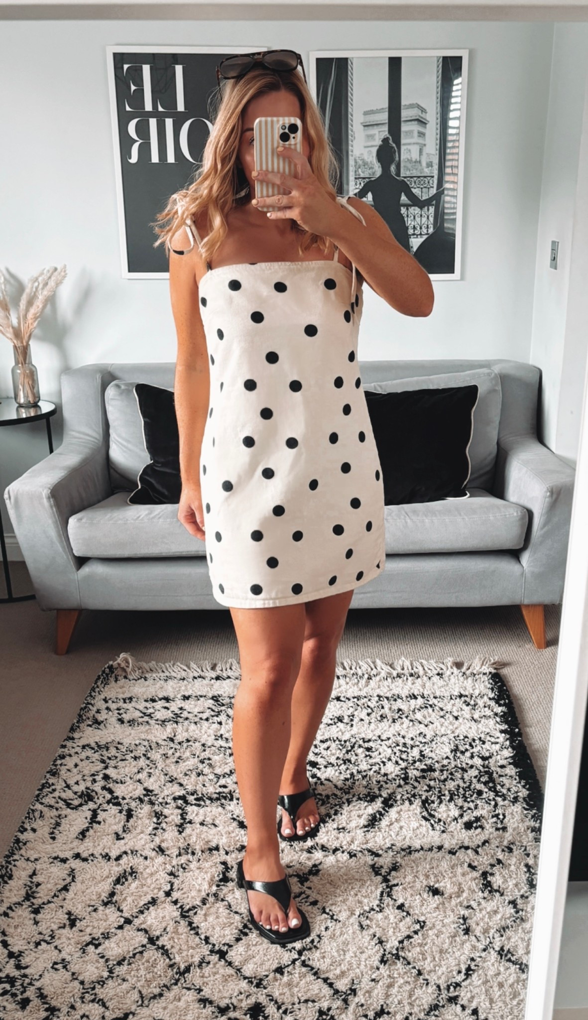 A polka dot moment 🤍🖤

#LTKsummer 

#LTKeurope #LTKuk