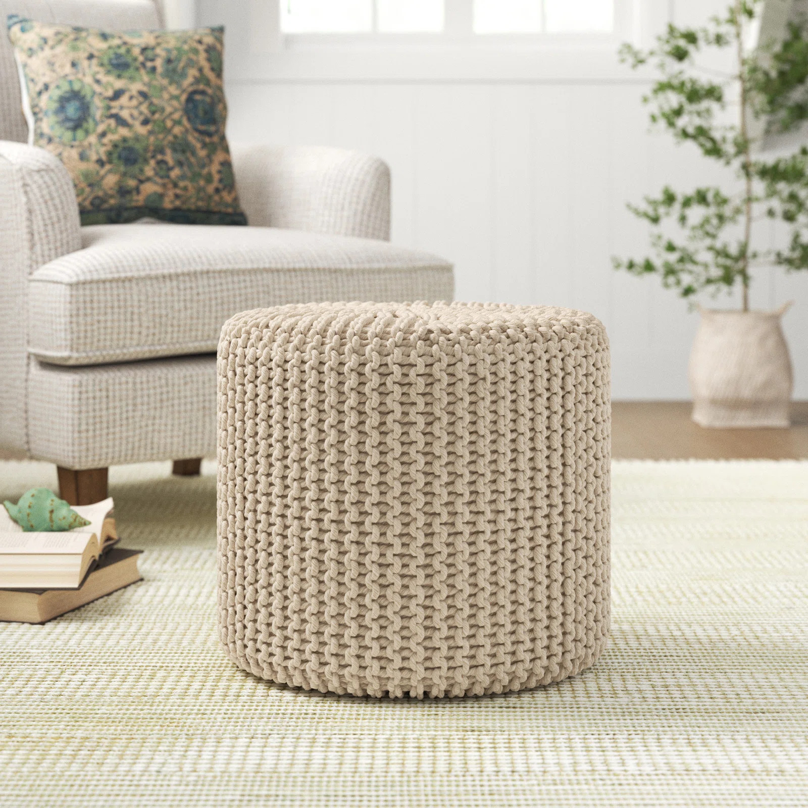 Lee Upholstered Pouf | Wayfair North America