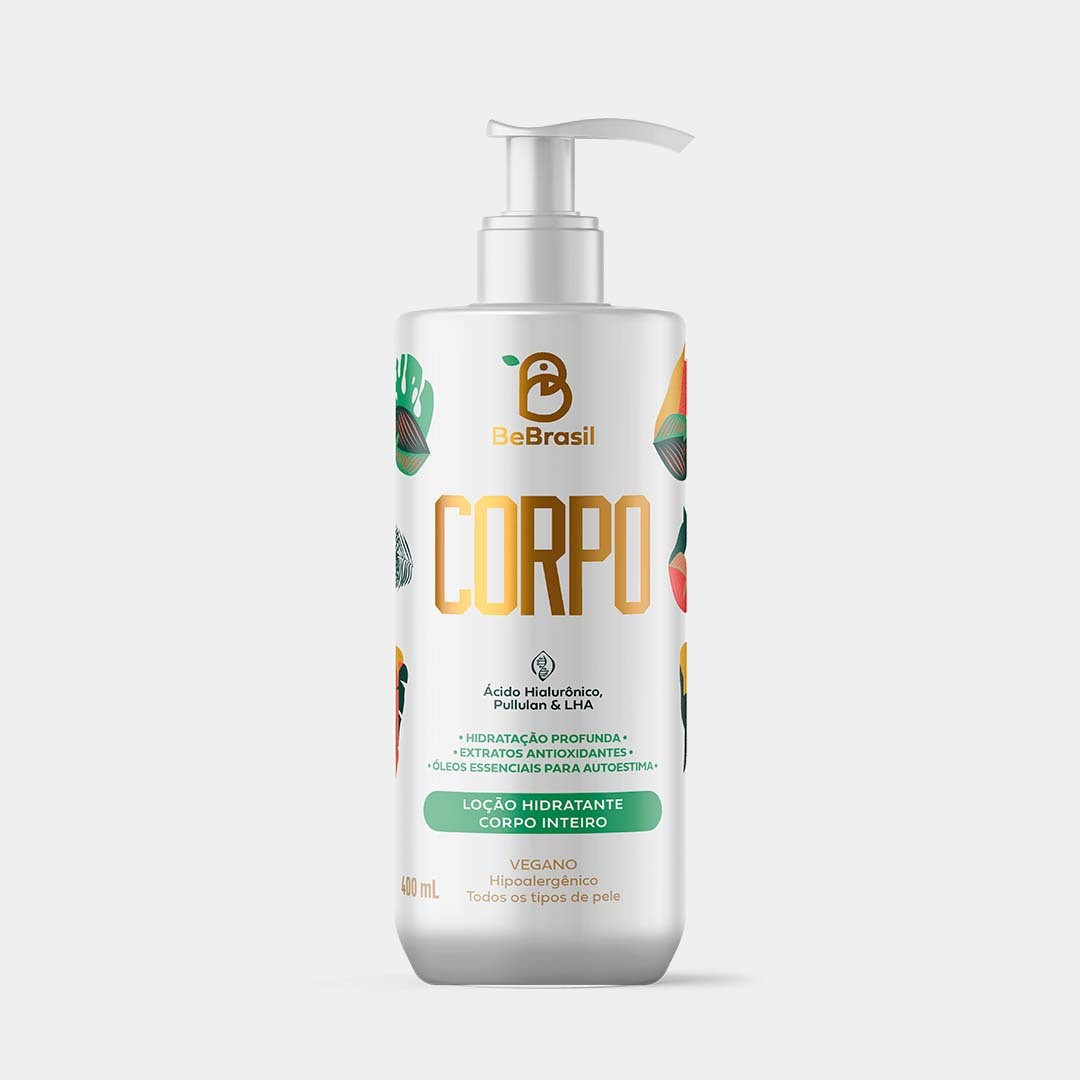 Loção Corporal 400mL - BeBrasil – Brasileira de Corpo e Alma | BeBrasil (BR)