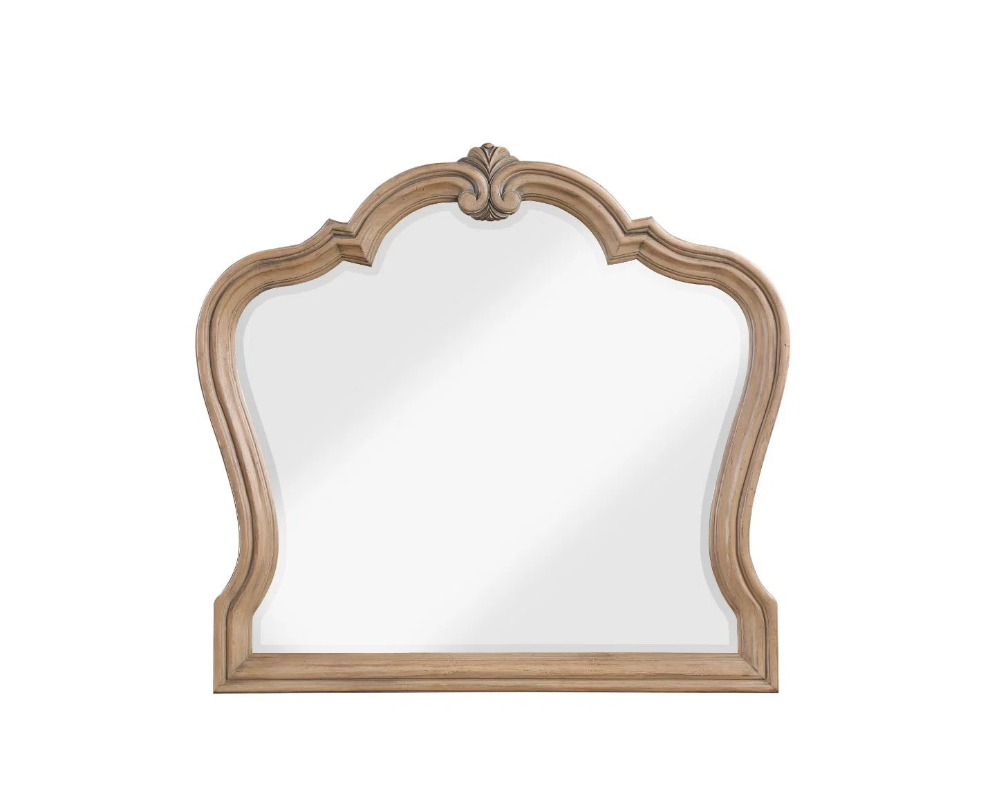 Amatista Wood Flat Wall Mirror | Wayfair North America