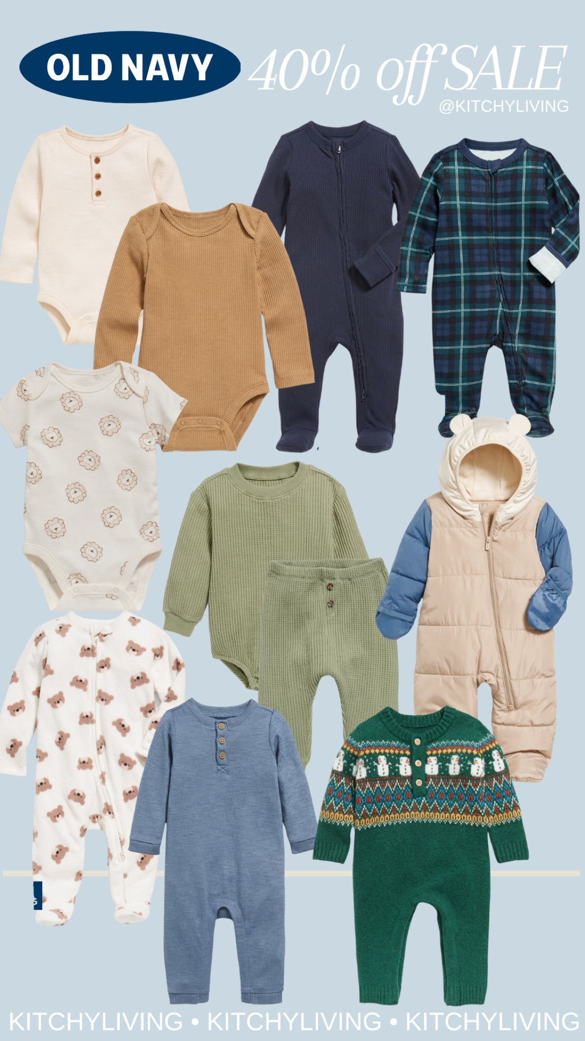 40% OFF EVERYTHING at Old Navy: Baby Boy clothes on MAJOR SALE! 💙💙💙 #earlyblackfriday #oldnavy #babyboy 

#LTKSaleAlert #LTKFindsUnder50 #LTKBaby