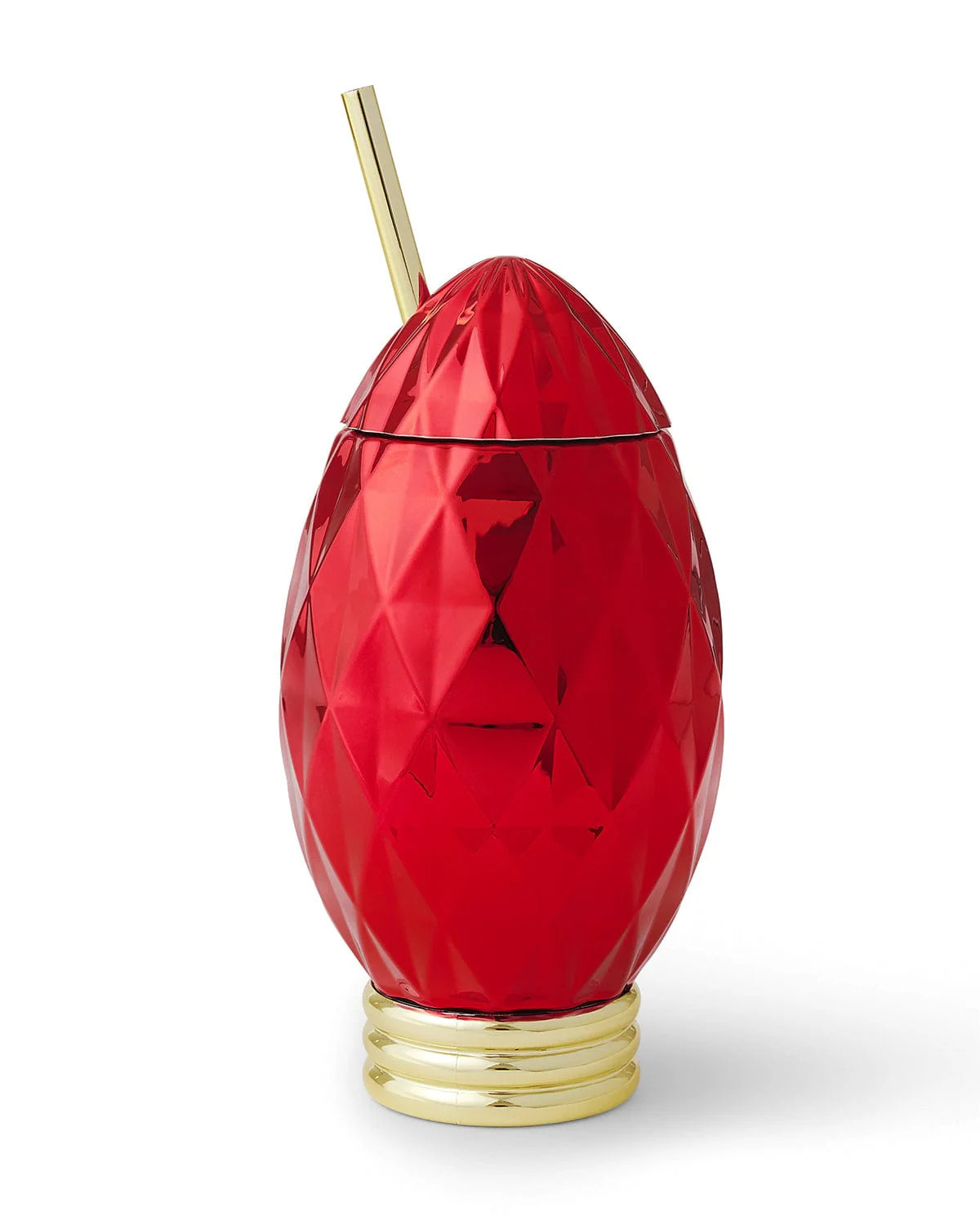 Red Vintage Christmas Light Sipper | Packed Party