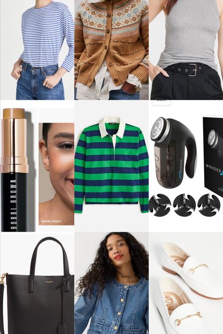 Most popular, most clicked on, striped tee, fair isle, target tank, ribbed tank, rugby top, sweater shaver, tote bag, loafer 

#LTKworkwear #LTKSeasonal #LTKover40