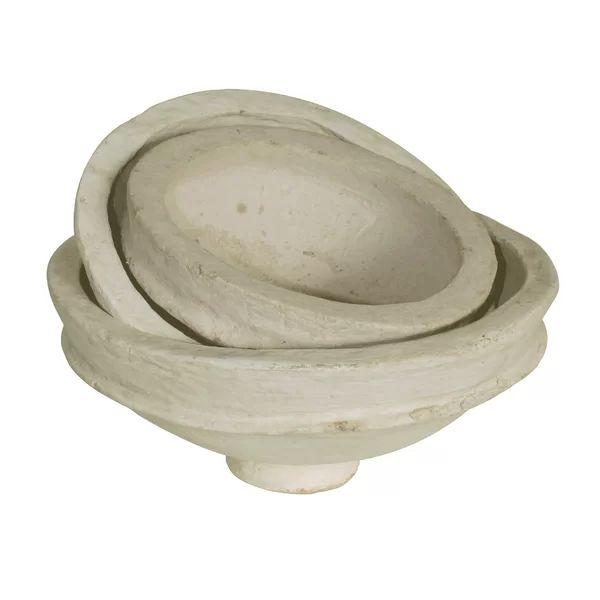 Meachum Paper Mache 3 Piece Decorative Bowl Set | Wayfair North America