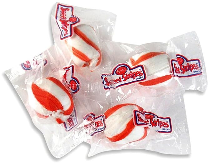 Bob's Sweet Stripes Soft Peppermint Candy, 3 Pound Bulk Bag | Amazon (US)