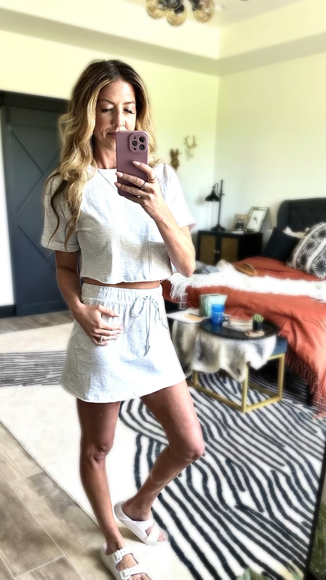 The best and comfiest 2 piece Amazon set they every girl needs! I’m wearing a size medium! 5’7 and. 127lbs - if you’re in between sizes go up! 

#LTKSaleAlert #LTKStyleTip #LTKFindsUnder50