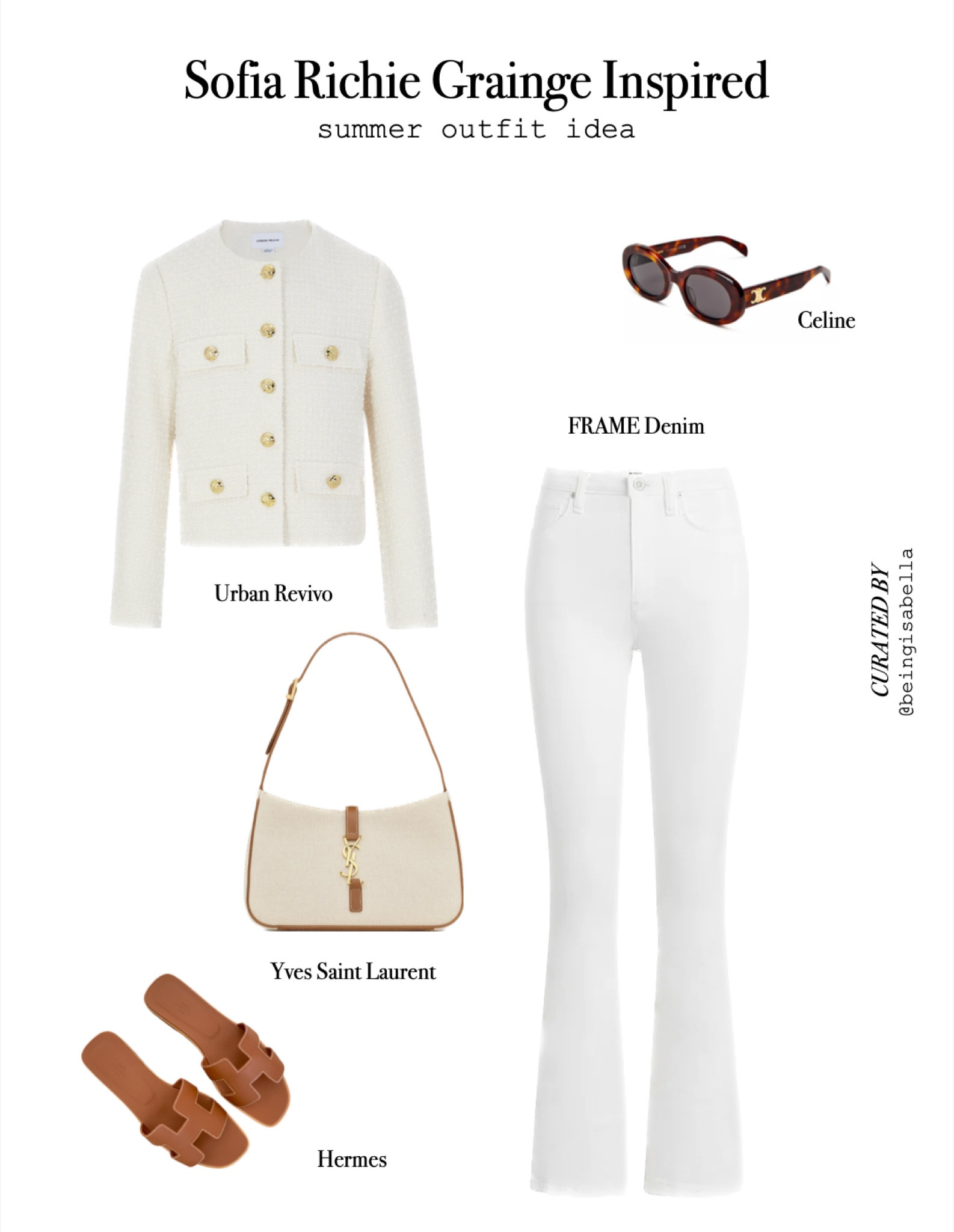 Sofia Richie Grainge outfit inspiration for summer 
Monochrome white outfit, style inspo, style ideas, Parisian style, European summer style, styling flared jeans, denim outfit, neutral outfit, classy outfit, old money aesthetic, quiet luxury 


#LTKeurope #LTKstyletip #LTKFind