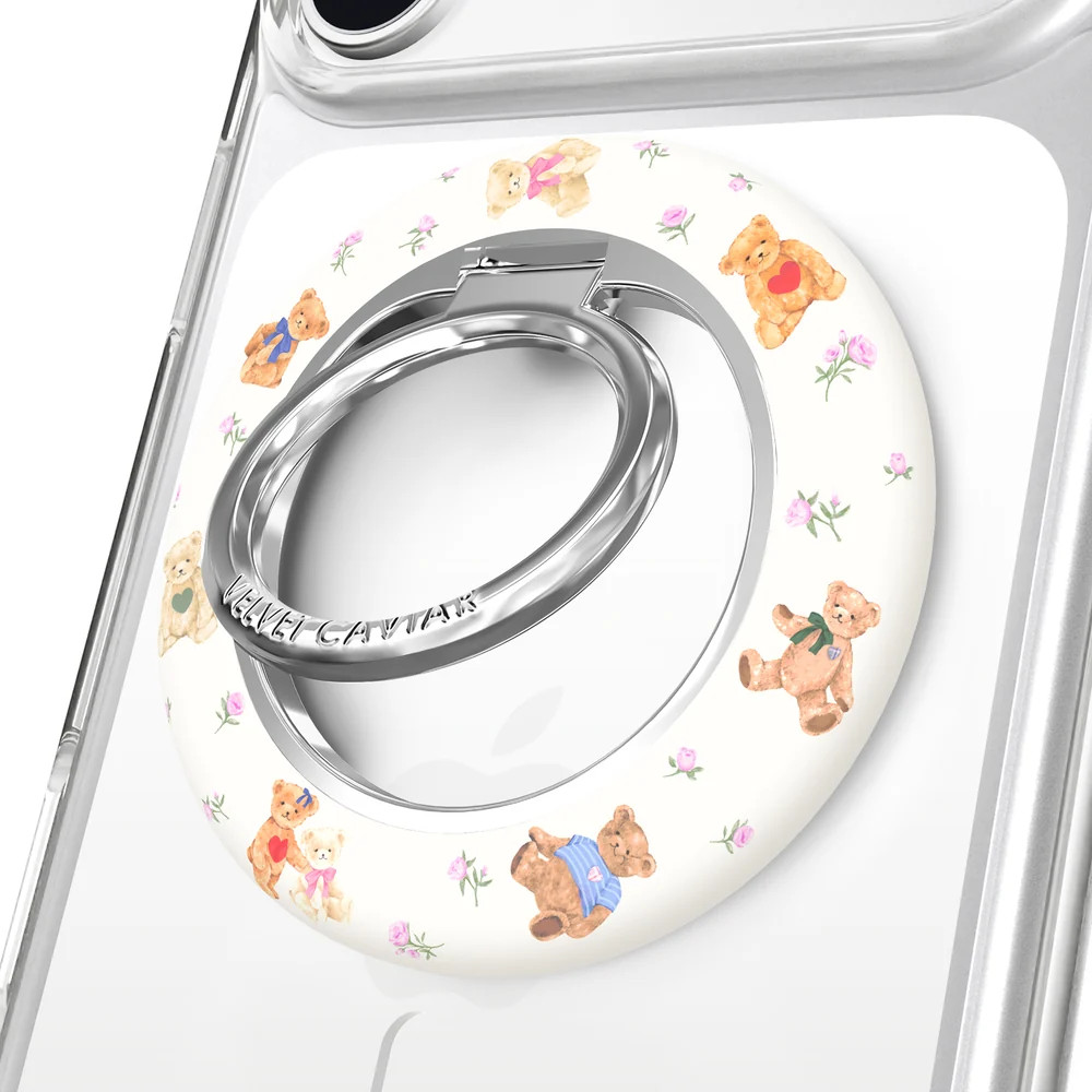 Teddy Bear MagSafe Grip Ring | Velvet Caviar