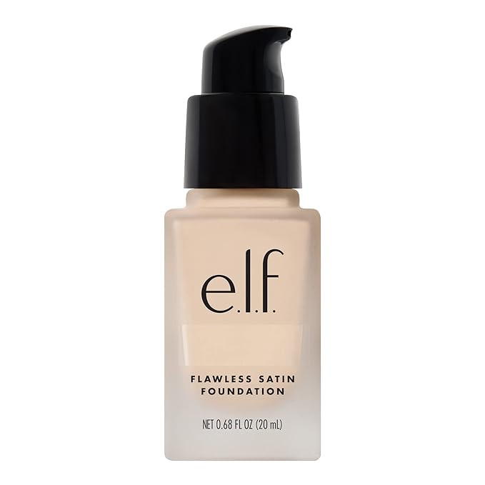 e.l.f. Flawless Finish Foundation, Lightweight & Medium Coverage, Semi-Matte Finish, Pearl, 0.68 ... | Amazon (US)
