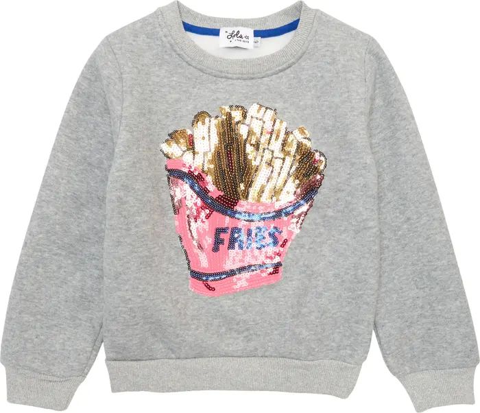 Sequin Fries Sweatshirt | Nordstrom