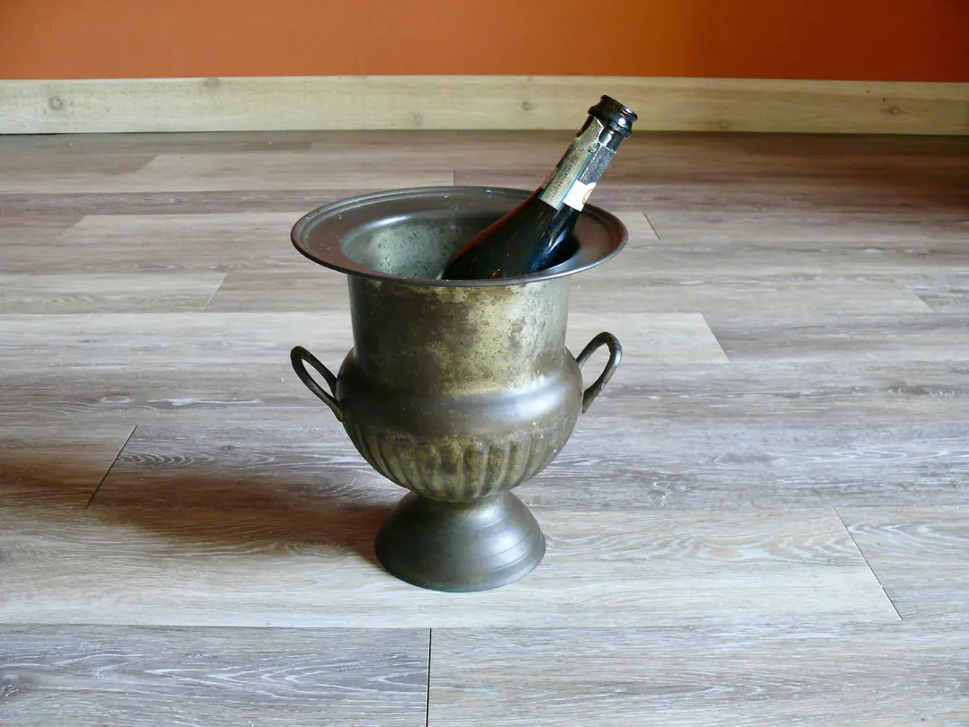 Vintage Silver Trophy Style Champagne Bucket, Handled Wine Chiller, Formal Barware - Etsy | Etsy (US)