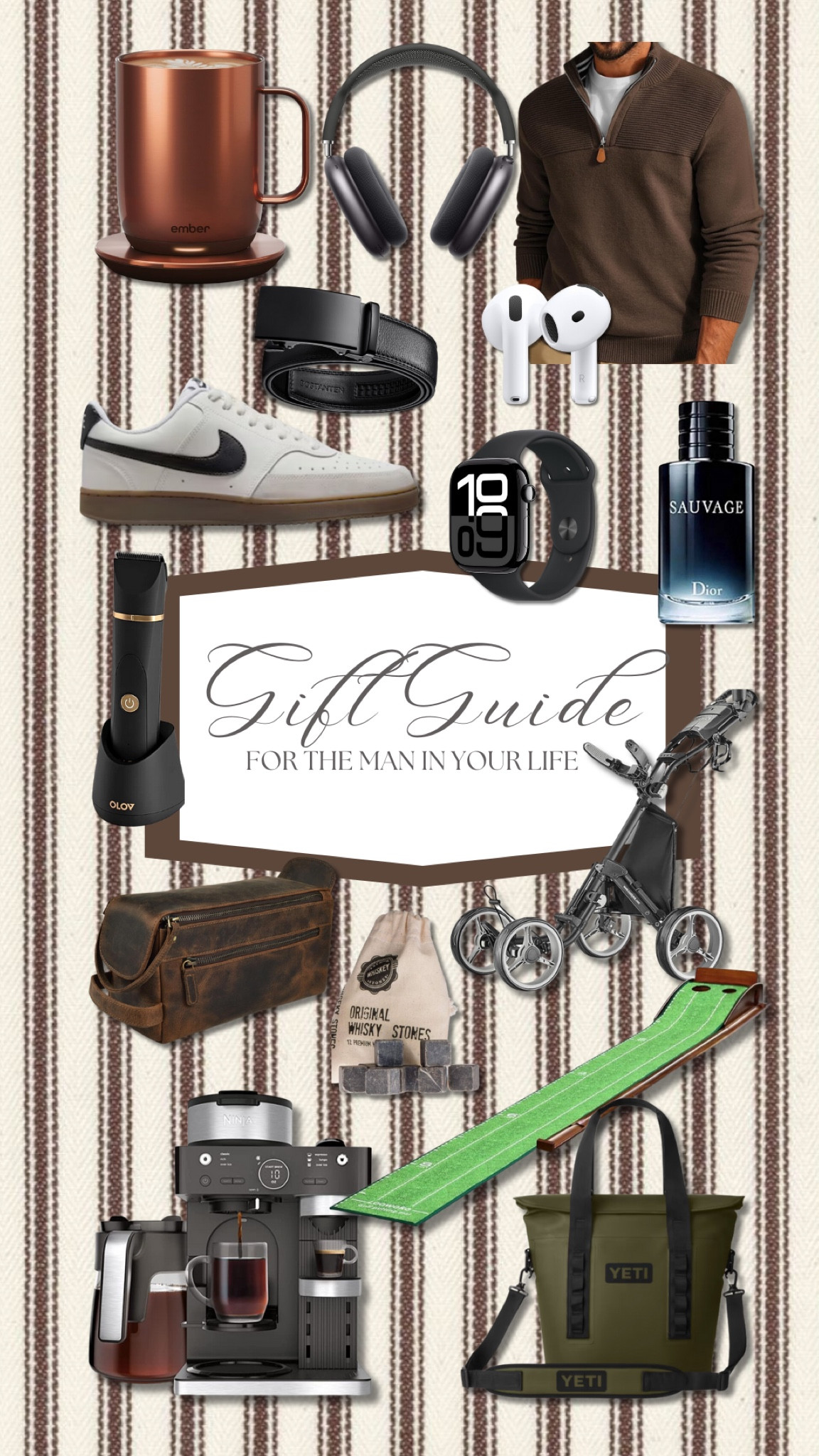 Gift guide for the man in your life 

Men’s gifts | holiday gifts | husband gift | dad gifts | golf | 

#LTKGiftGuide #LTKSeasonal #LTKHoliday