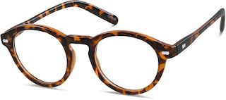 Tortoiseshell Round Glasses #125525 | Zenni Optical Eyeglasses | Zenni Optical (US & CA)