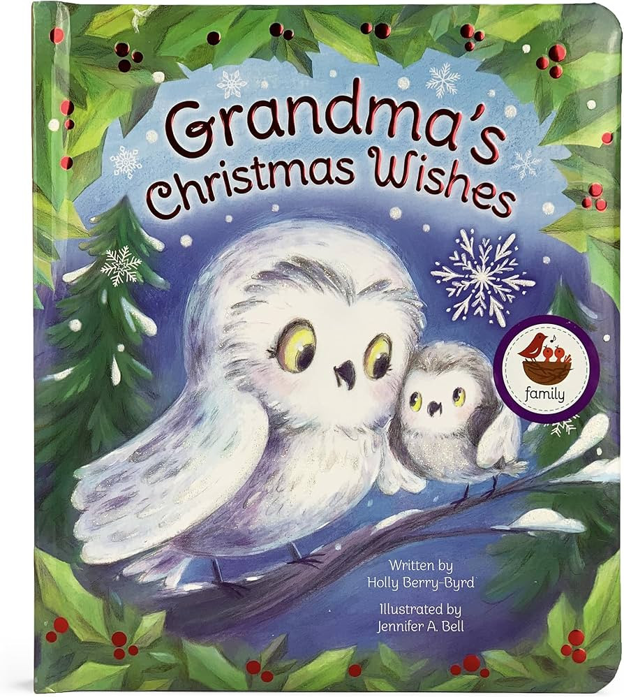Grandma's Christmas Wishes Keepsake Padded Board Book Children's Gift | Amazon (US)