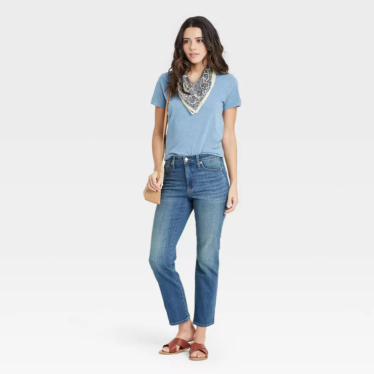 Women's High-Rise Slim Straight Fit Jeans - Universal Thread™ | Target