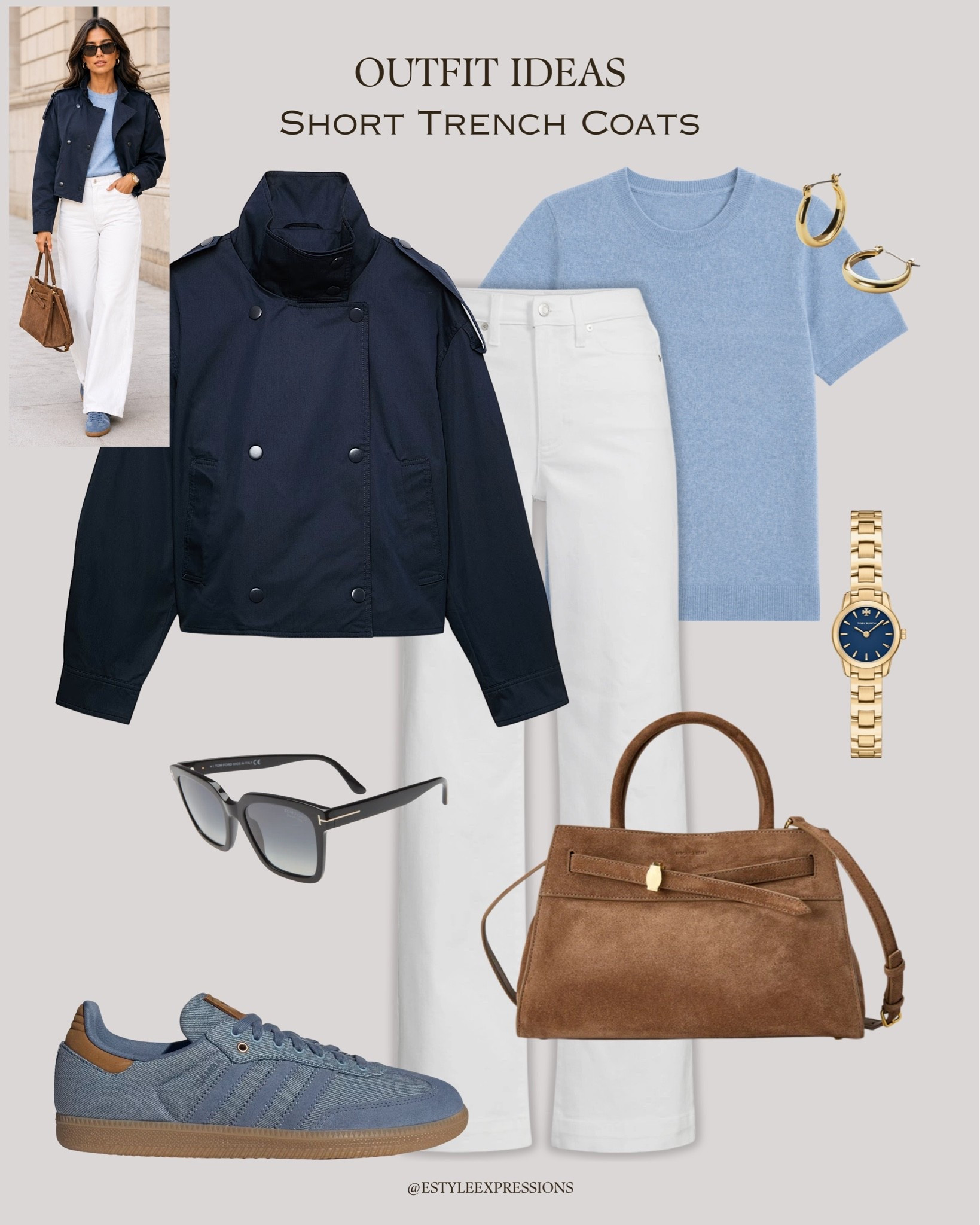 Simple & Chic Outfits with Short Trench Coats!🤎🍂

#LTKautumn #LTKttansitional

#LTKjeans

#LTKjeans