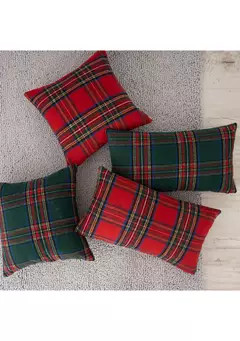 EVERGRACE Tartan Scottish Plaid Pillow | Belk