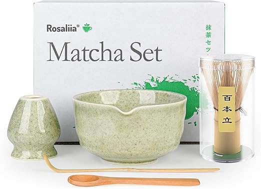 Matcha Whisk Set - Japanese Household Matcha Tea Kit for Tea Lovers (Green) | Amazon (CA)