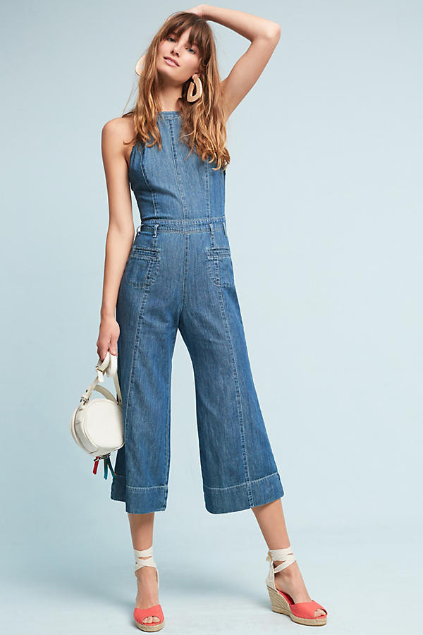 Pilcro Femme Denim Jumpsuit | Anthropologie (US)