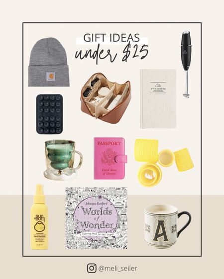 Gift ideas under $25

Hay, cute Christmas mug, monogram mug, coloring book for adults, hair rollers, journal, frother, octobuddy, passport holderr

#LTKGiftGuide #LTKfindsunder50 #LTKHoliday