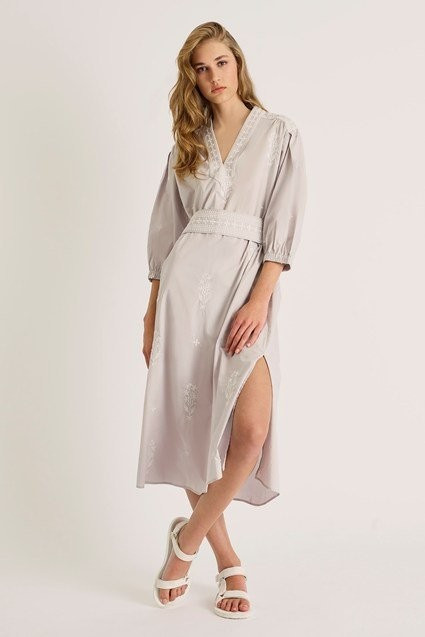 Fikari Embroidered Oversized Dress | French Connection (US)