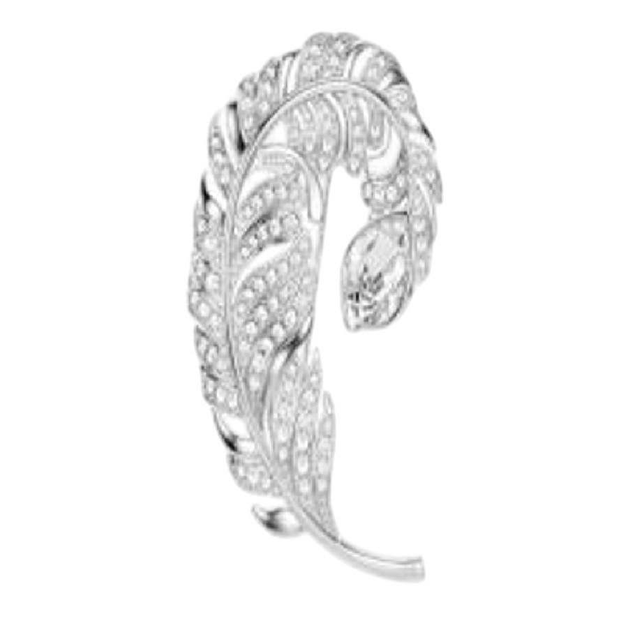 Swarovski Idyllia Feather Brooch | Jomashop.com & JomaDeals.com