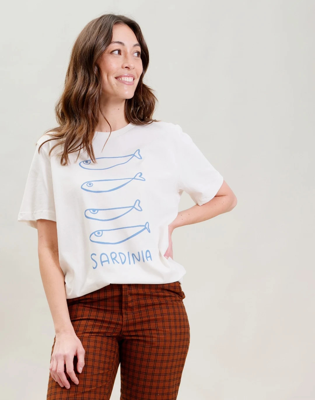 Sardines From Sardinia Unisex Graphic Adult Tee Vintage - Etsy | Etsy (US)