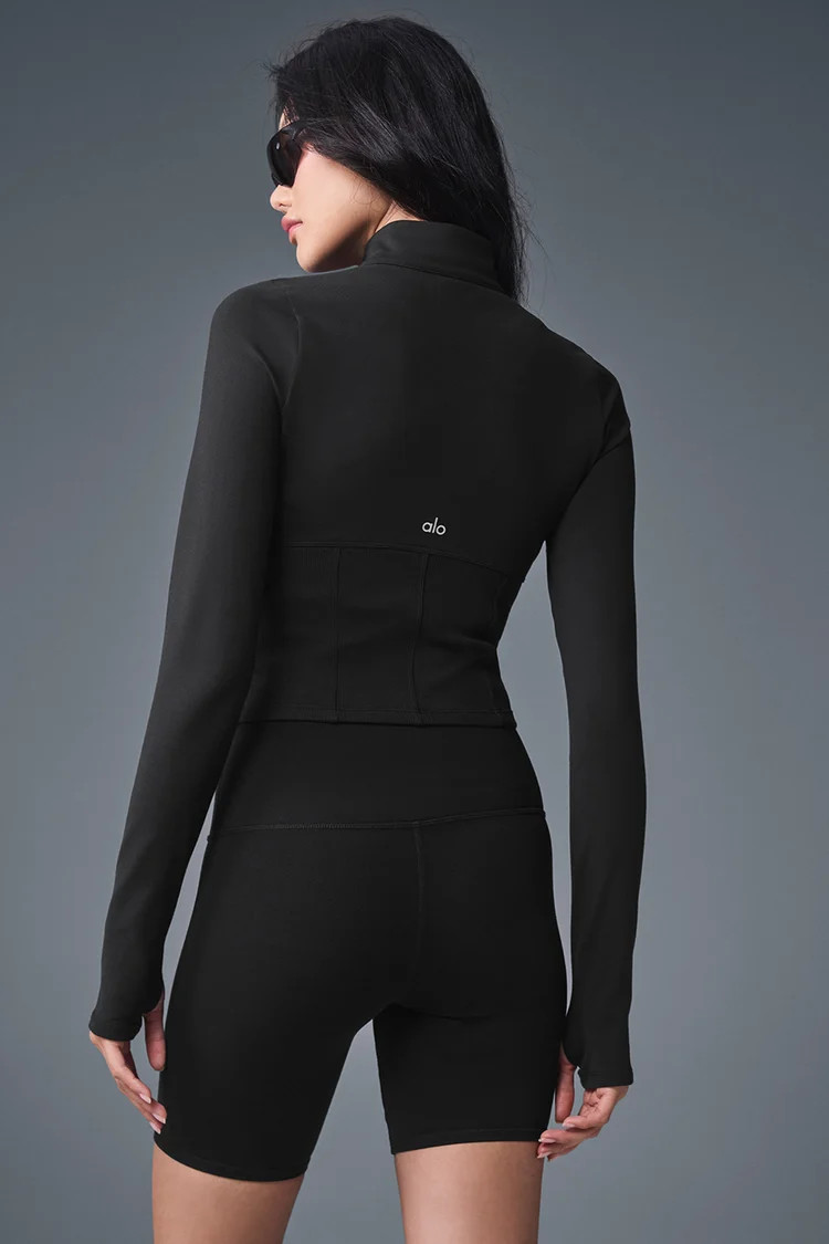 Airbrush Corset Full Zip Jacket | Alo Yoga