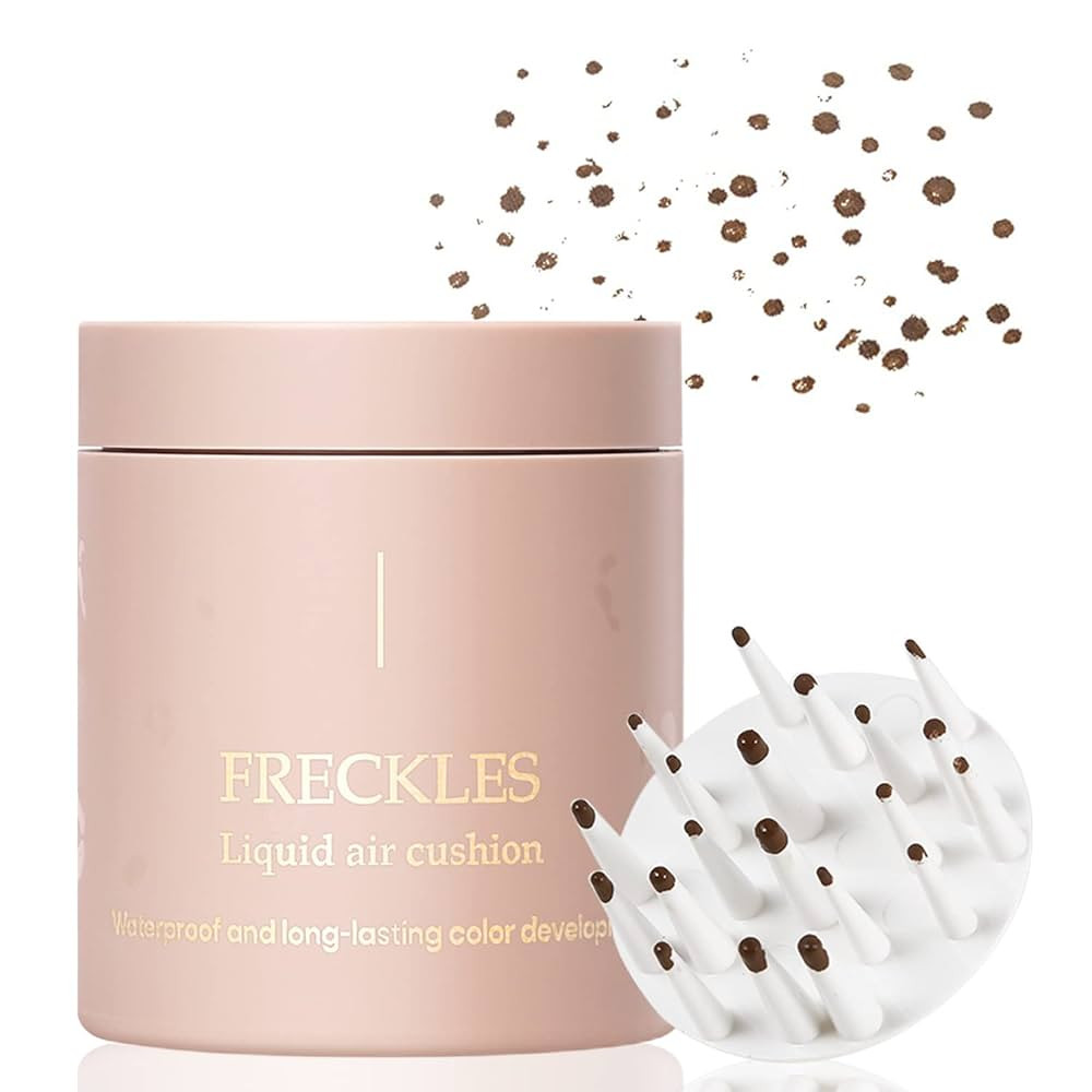 Erinde Upgrade Liquid Freckle Pen, Fake Freckles Stamp Air Cushion, Long Lasting Waterproof Quick... | Amazon (US)