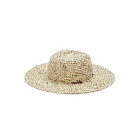 Eliza May Rose by Hat Attack Women's Packable Sunhat With Patchwork Bead Trim | Walmart (US)