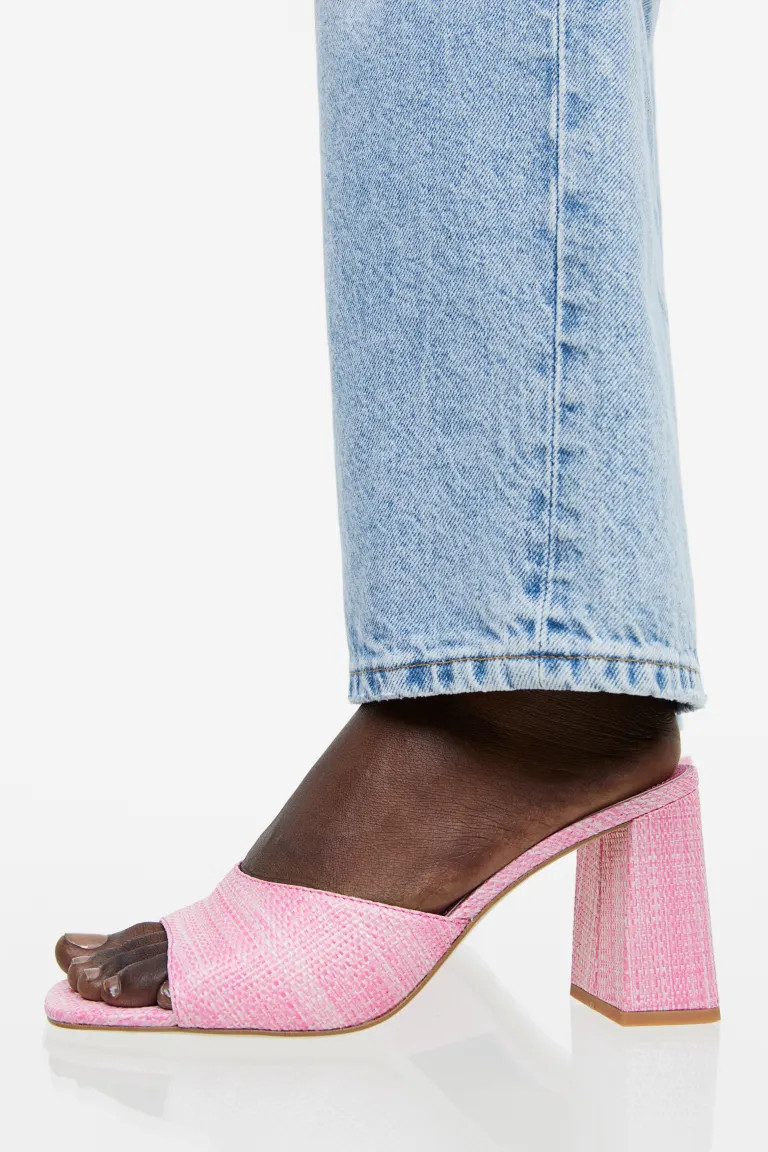 Straw-look Mules | H&M (US + CA)