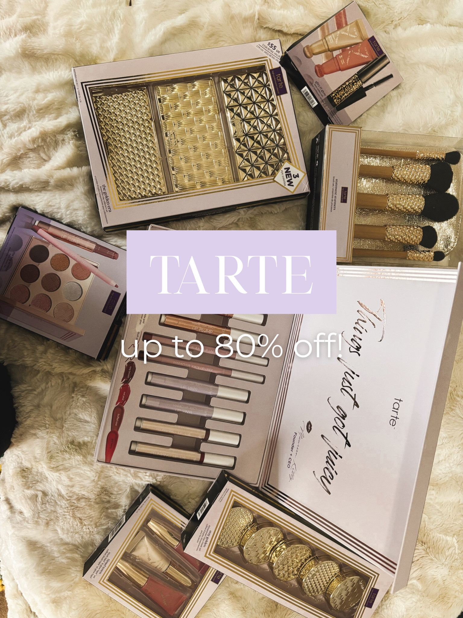 The whole Tarte website is up to 80% off! Great gifts! (& great gifts for you, too!) 

#LTKbeauty #LTKfindsunder50 #LTKsalealert