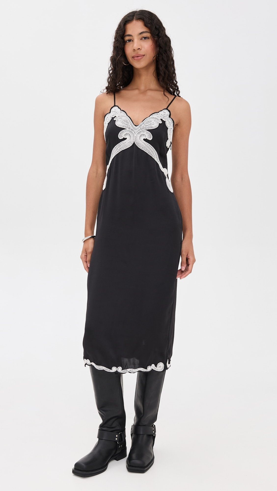 Ann Emb Slip Dress | Shopbop
