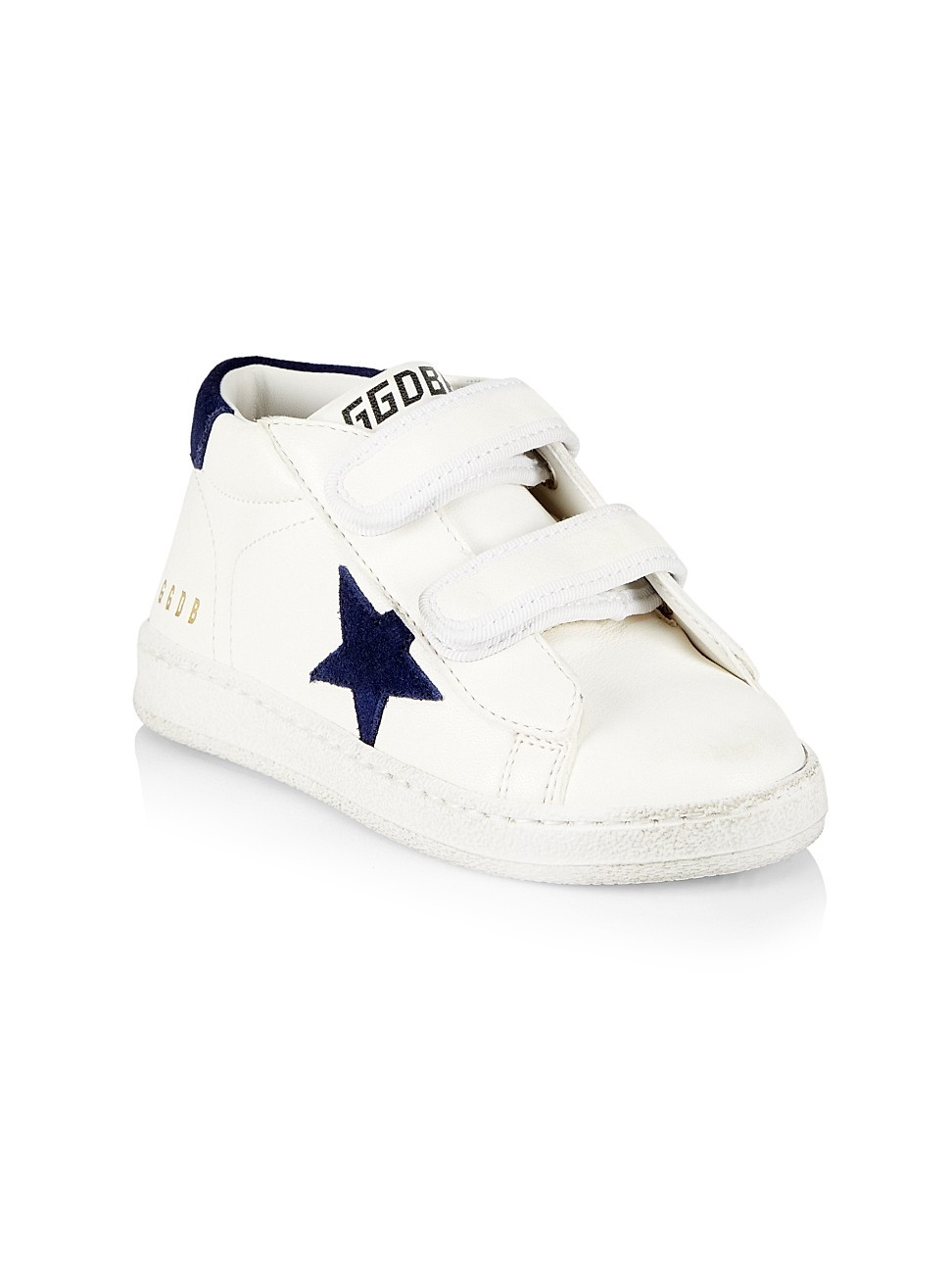 Baby's & Little Kid's June Suede Star Sneakers - White Dark Blue - Size 6 (Baby) | Saks Fifth Avenue