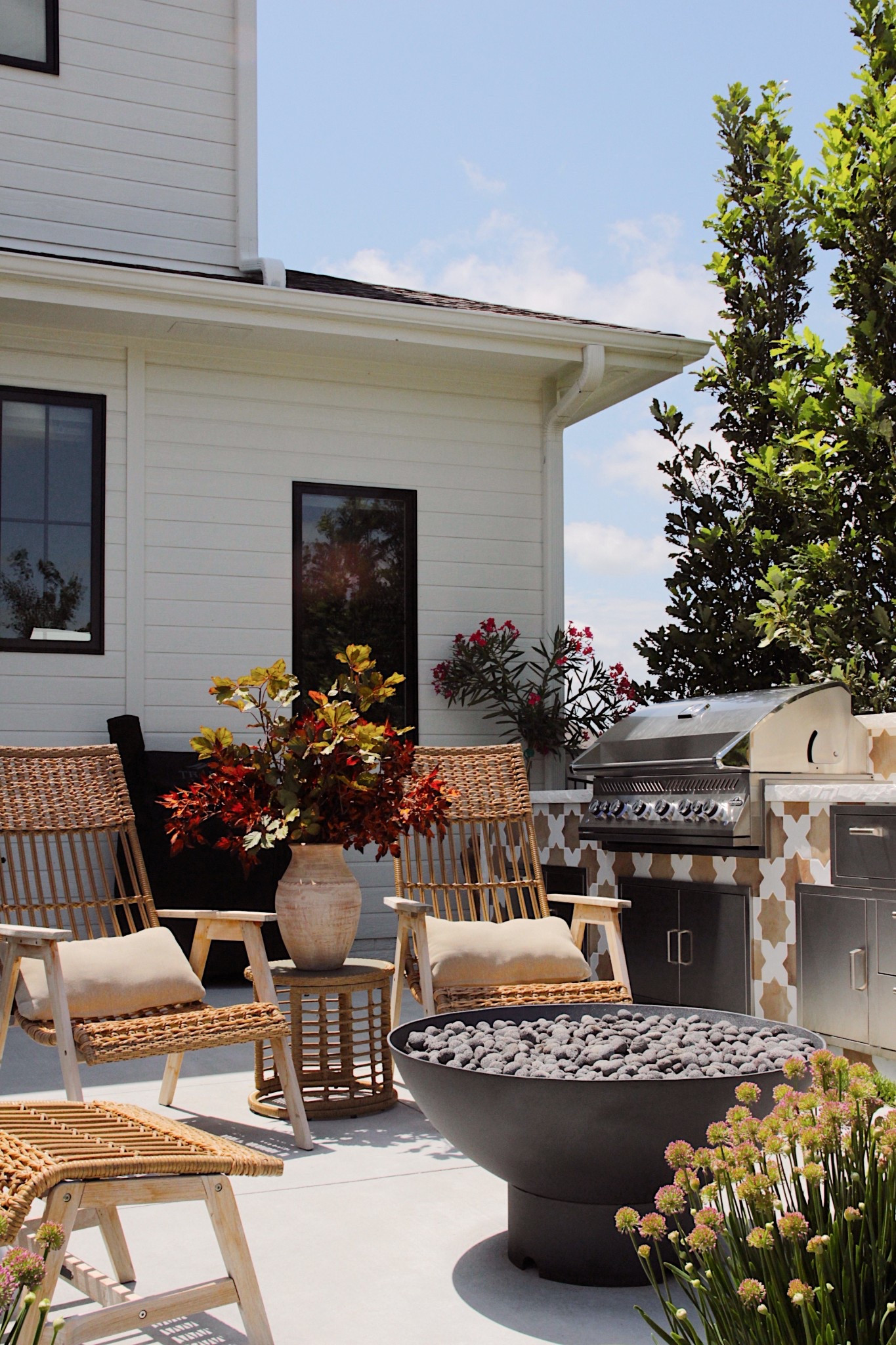 Outdoor patio chairs and some other details are found here! 

#LTKSeasonal #LTKHome #LTKStyleTip