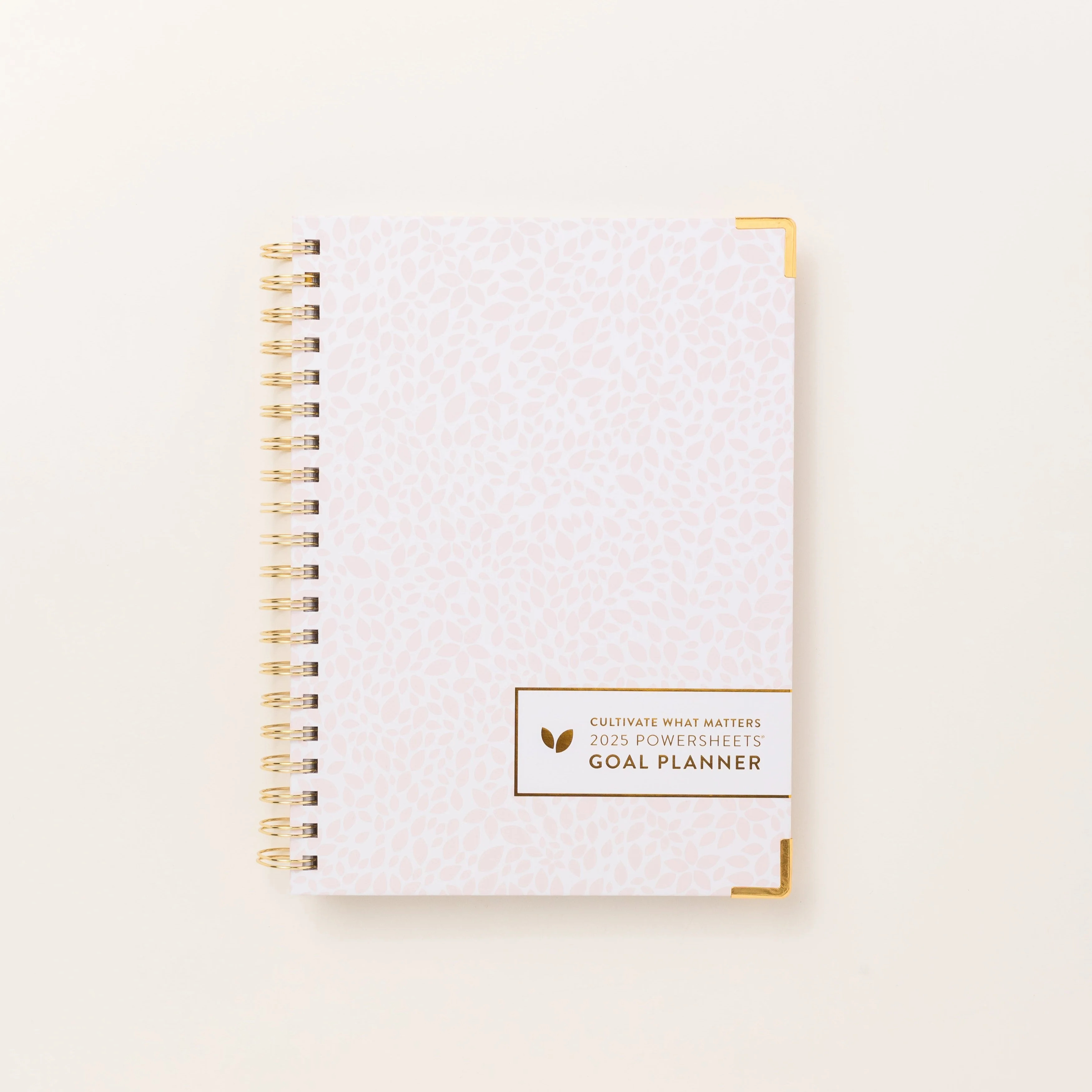 2025 One-Year PowerSheets® Goal Planner | Petal Confetti | Cultivate What Matters