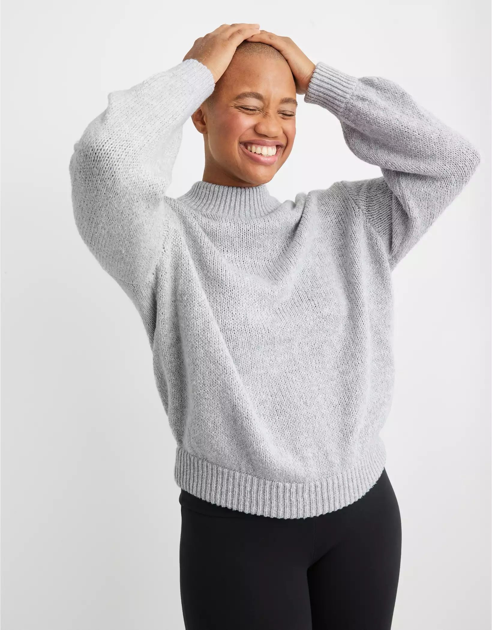 Aerie Oh-Snow-Soft Mock Neck Sweater | American Eagle Outfitters (US & CA)