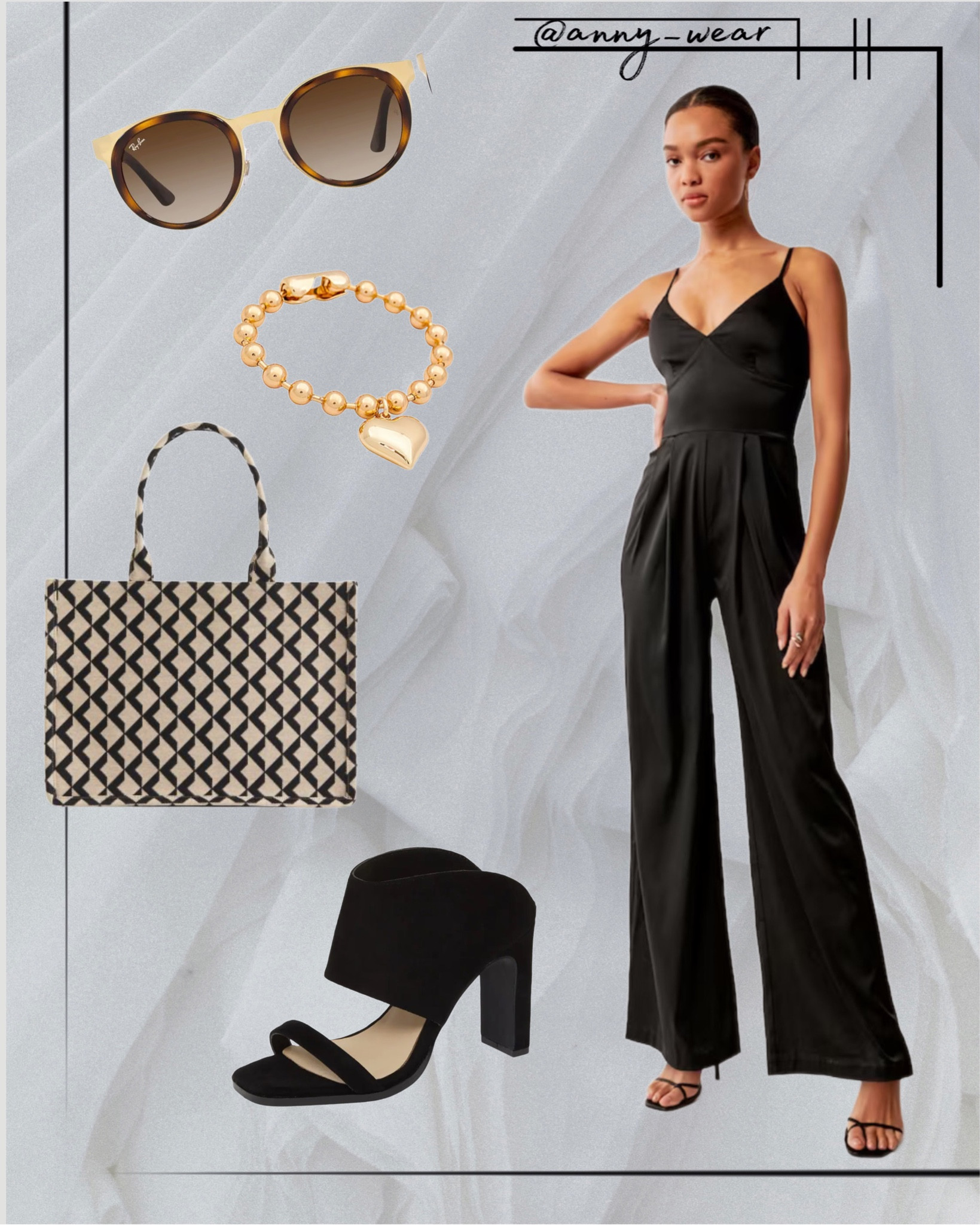 How to dress up a black jumpsuit for a wedding | Honestweddingadvice.com