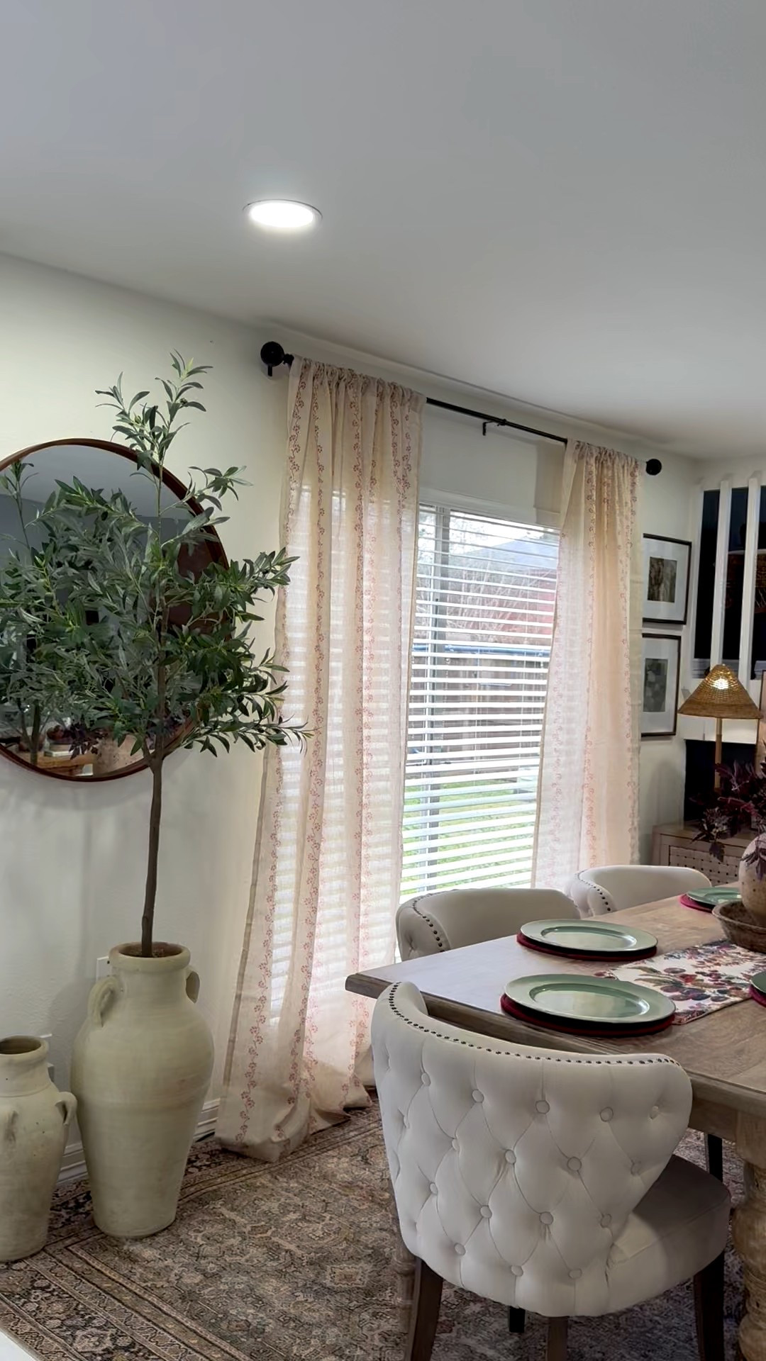 Lazzzy Cathy Floral linen Curtains … they’re great quality and super soft and add so much character . #jinchan_curtain 

#LTKSeasonal #LTKHome #LTKU