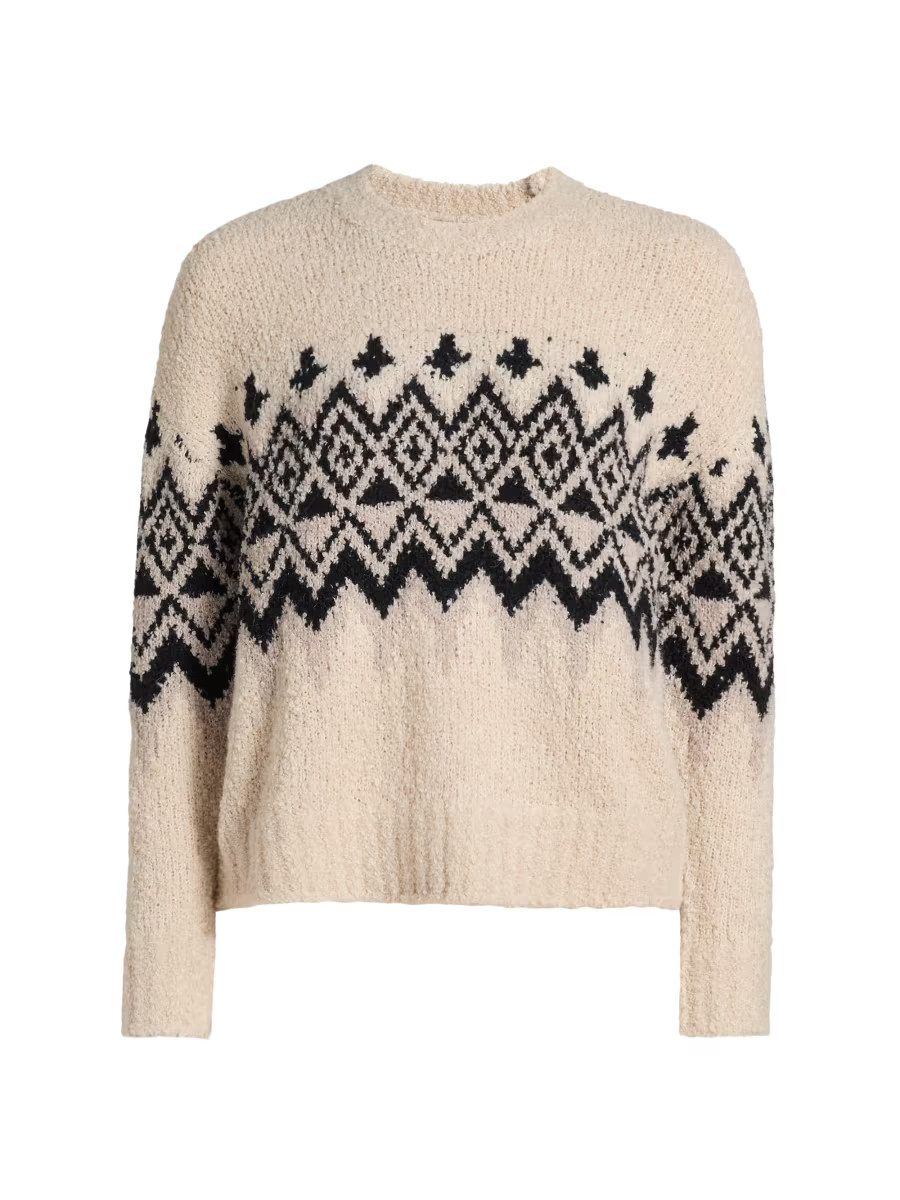 Fair Isle-Style Knit Sweater | Saks Fifth Avenue