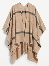 Flannel Poncho for Women | Old Navy (US)