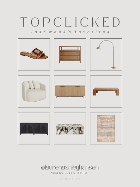 This week’s top clicked items! These are all pieces I own and love and would recommend many times over. Timeless, stunning detail and texture, and beautiful quality! 

#LTKstyletip #LTKhome