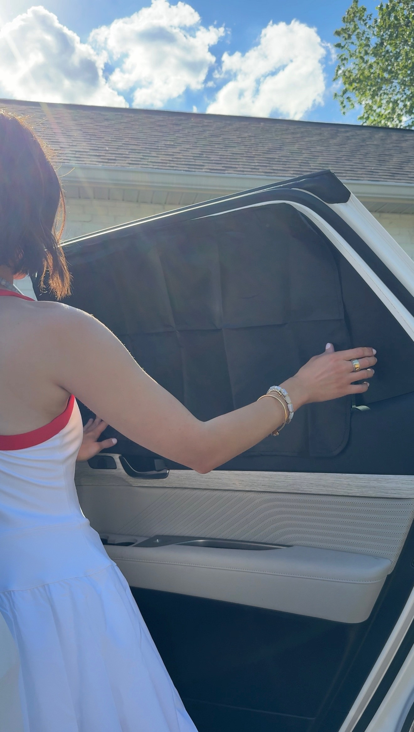 These window shades are perfect for long drives! Keep the car cool and the kids entertained.

magnetic window shades, car shades, road trip essentials, car accessories, reduce glare

#LTKmomlife #LTKKids #LTKTravel