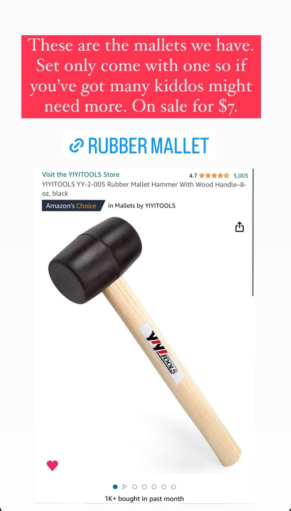 Rubber mallets deals for sale