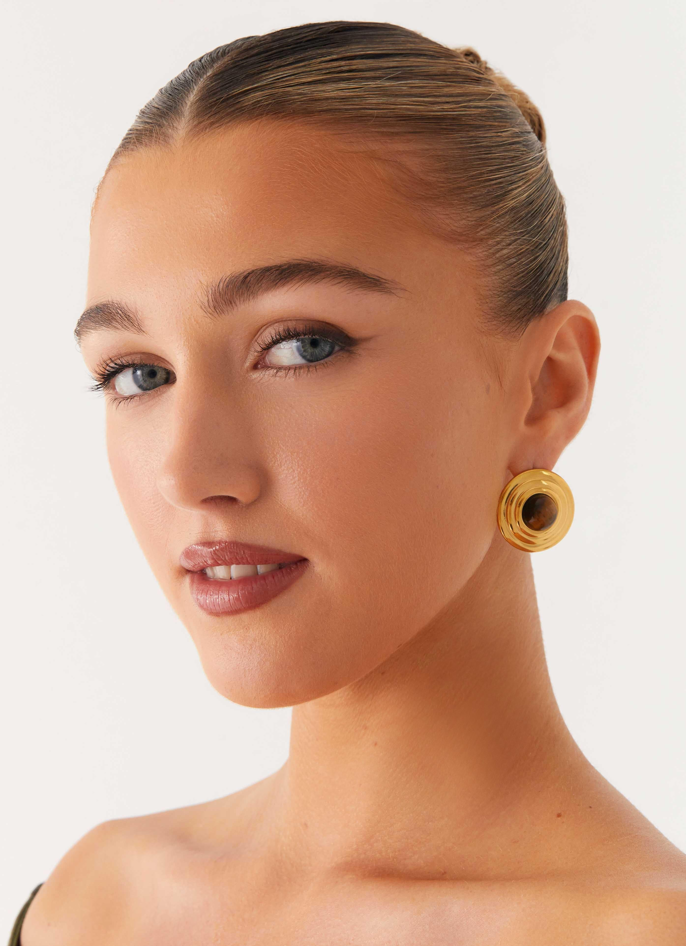 Kalia Earrings - Tort | Peppermayo (Global)