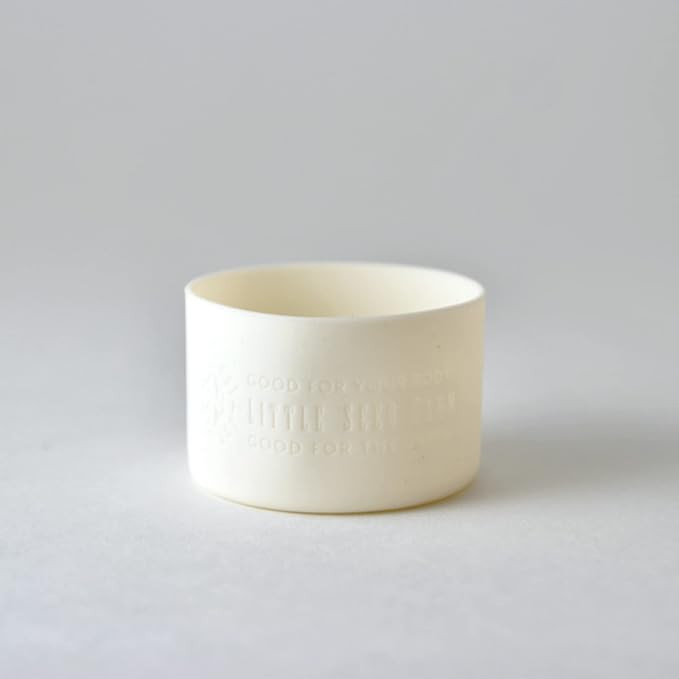 Little Seed Farm Protective Silicone Sleeves for Jars - 2-Pack - White | Amazon (US)